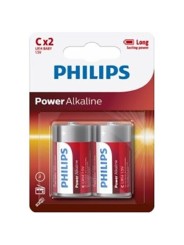 Philips Power Alkaline Pila C LR14 Blíster*2 - Comprar Pilas y baterías Phillips - Pilas & baterías (1)