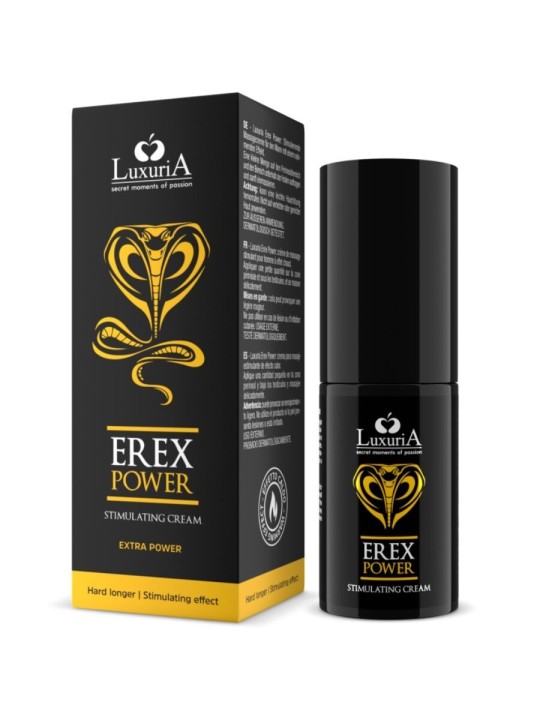 Erex Power Crema De Erección 30 ml - Comprar Potenciador erección Luxuria - Potenciadores de erección (1)