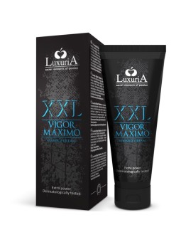 XXL Vigor Máximo Crema Masaje Voluminizadora 75 ml - Comprar Crema alargar pene Luxuria - Cremas alargadoras pene (1)