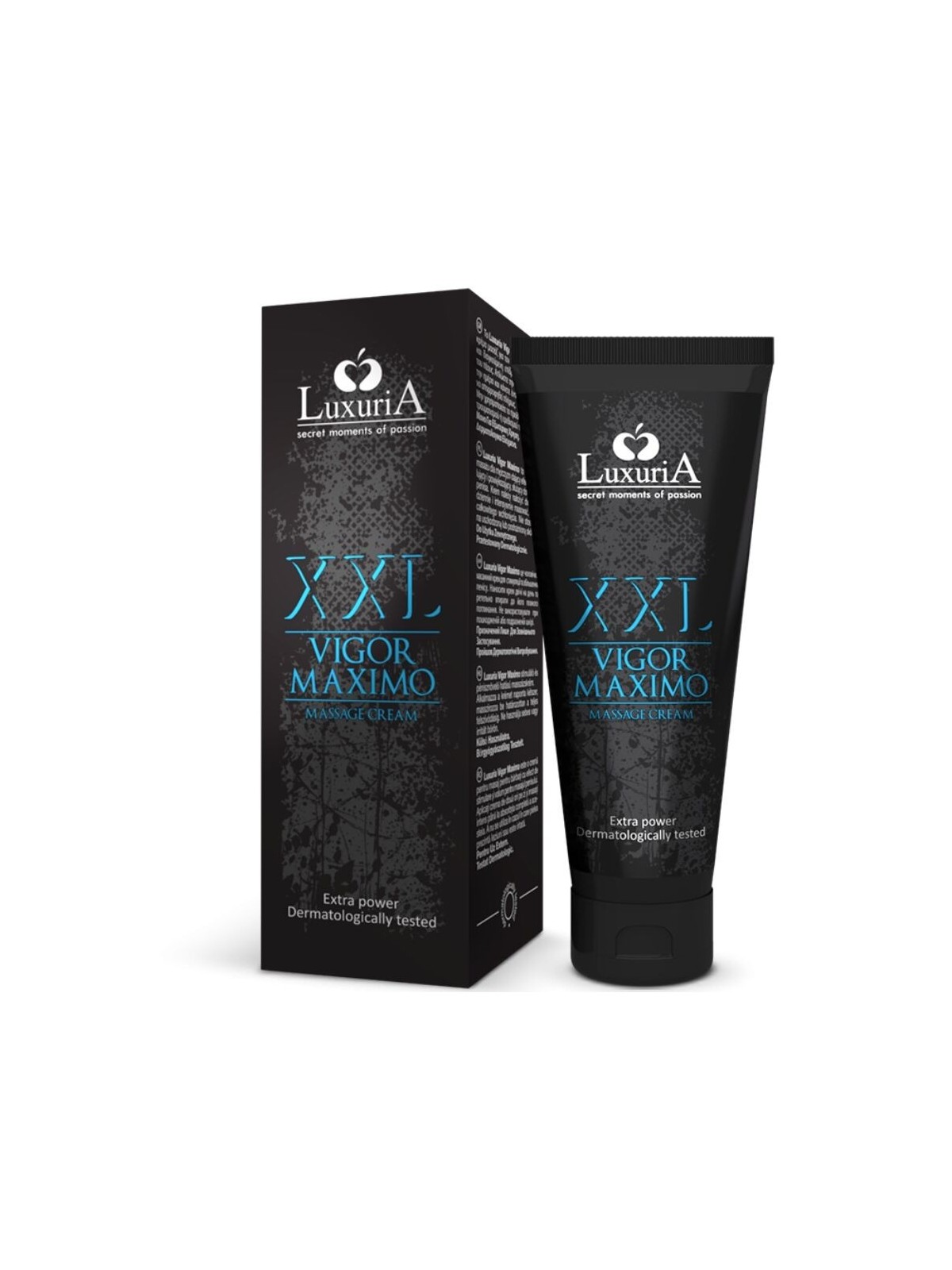 XXL Vigor Máximo Crema Masaje Voluminizadora 75 ml - Comprar Crema alargar pene Luxuria - Cremas alargadoras pene (1)