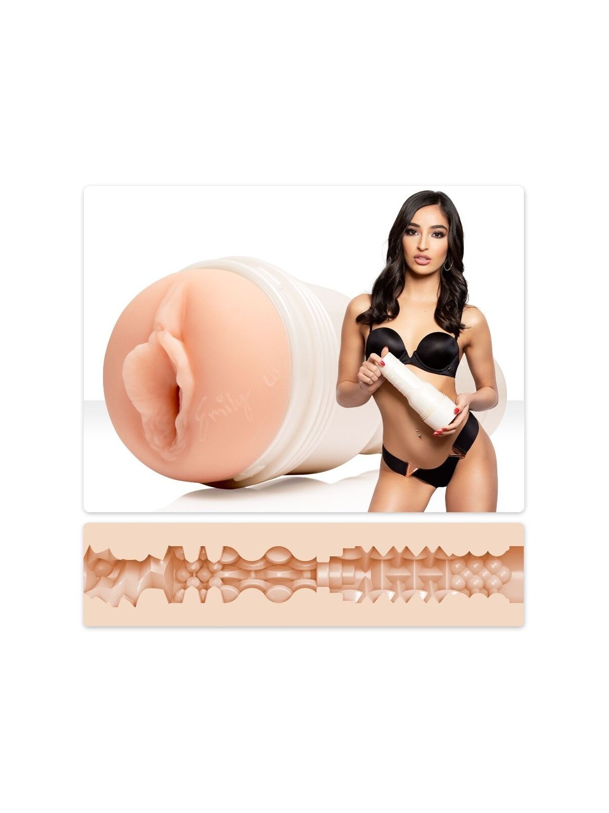 Fleshlight Girls Emily Willis Squirt Vagina - Comprar Réplica pornstar Fleshlight - Réplicas actrices & actores (1)