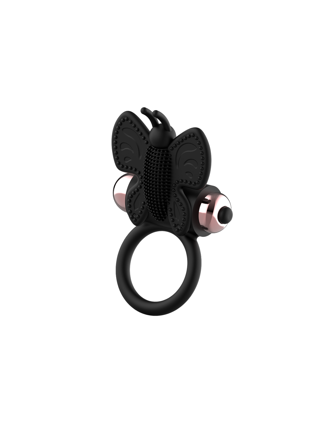 Coquette Cock Ring Butterfly Anillo Vibrador Negro & Gold - Comprar Anillo vibrador pene Coquette - Anillos vibradores pene (1)