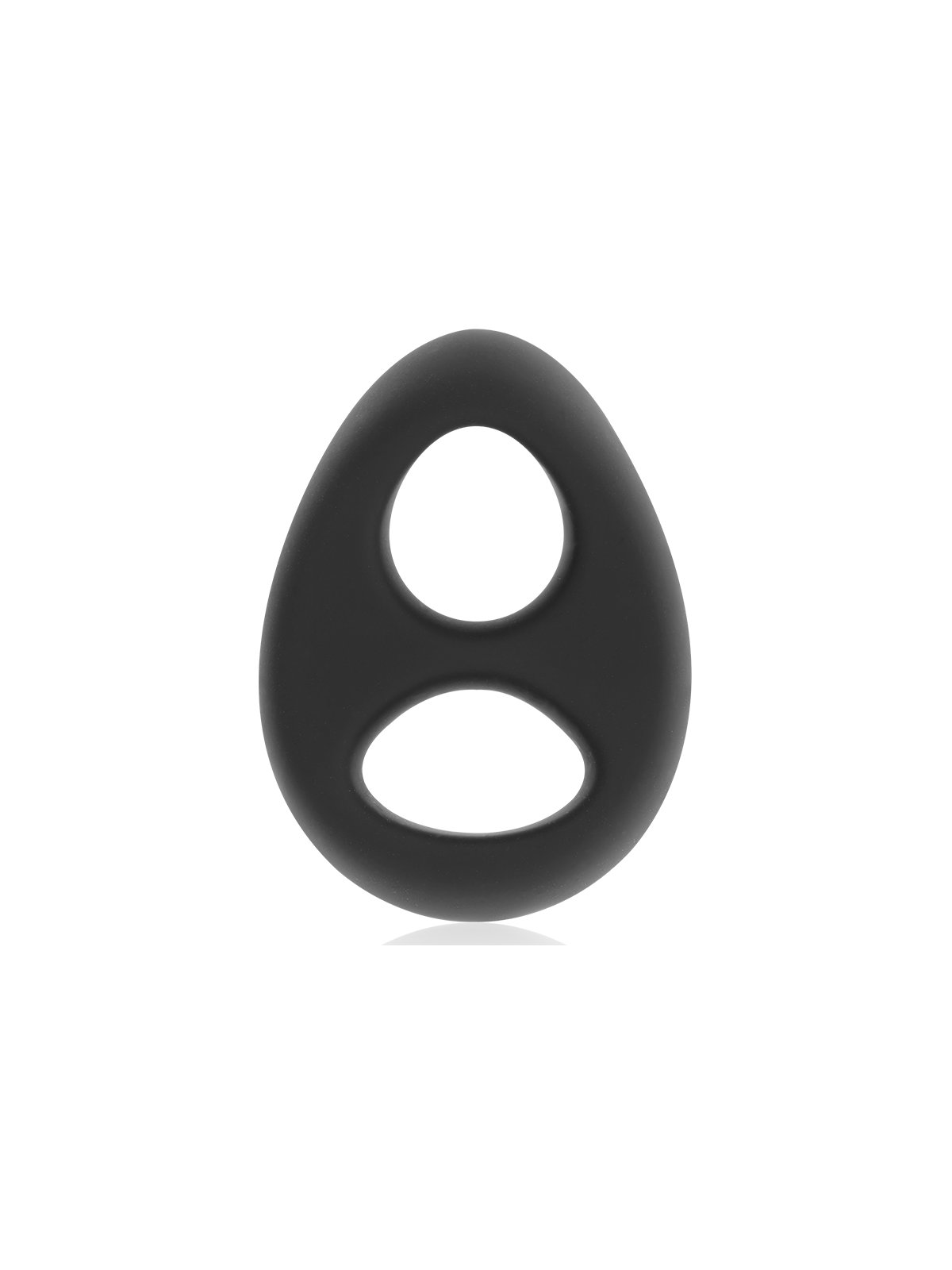 Powering Super Flexible & Resistente Anillo Pene & Testículos Pr13 Negro - Comprar Anillo silicona pene Powering - Anillos de si