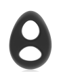 Powering Super Flexible & Resistente Anillo Pene & Testículos Pr13 Negro - Comprar Anillo silicona pene Powering - Anillos de si