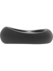 Powering Super Flexible & Resistente Anillo Pene & Testículos Pr13 Negro - Comprar Anillo silicona pene Powering - Anillos de si