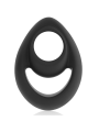 Powering Super Flexible & Resistente Anillo Pene & Testículos Pr14 Negro - Comprar Anillo silicona pene Powering - Anillos de si