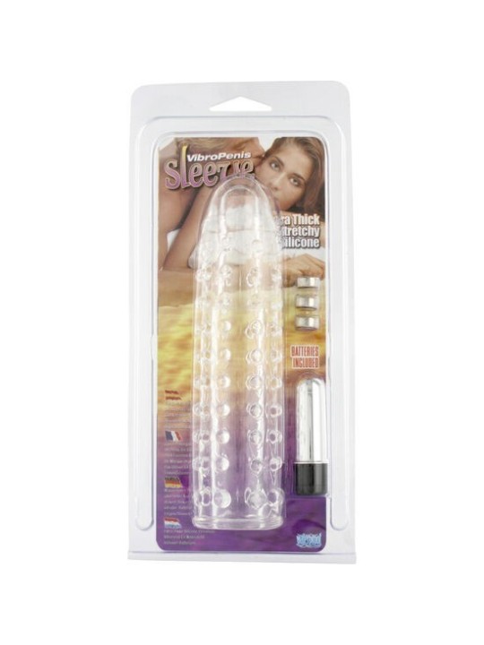 Sevencreations Funda Para El Pene Con Vibración Transparente - Comprar Funda pene Sevencreations - Fundas de pene (2)