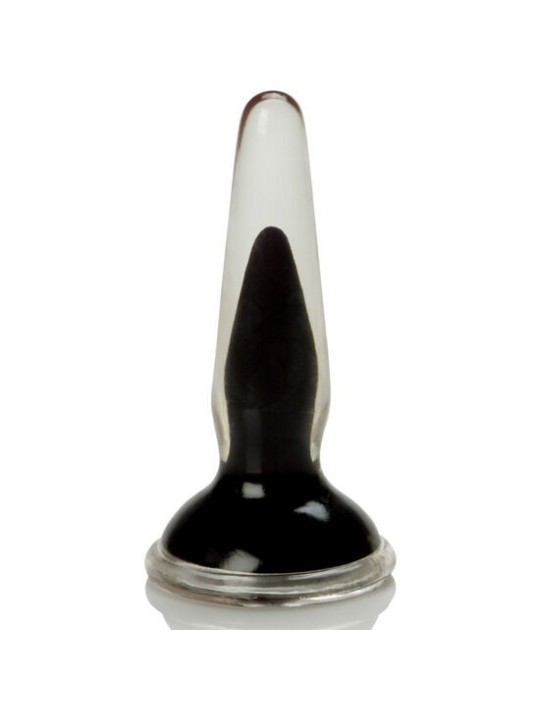 Calex Crystal Cote Plug Negro - Comprar Plug anal California Exotics - Plugs anales (1)