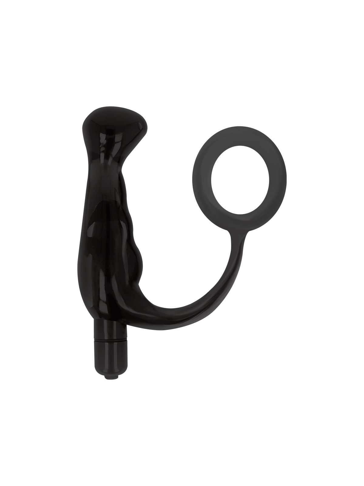 Addicted Toys Vibrador Prostático Negro 10 cm - Comprar Estimulador próstata Addicted Toys - Estimuladores prostáticos (1)