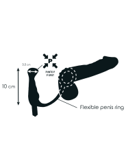 Addicted Toys Vibrador Prostático Negro 10 cm - Comprar Estimulador próstata Addicted Toys - Estimuladores prostáticos (3)