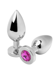 Metalhard Anal Plug Diamond Rosa - Comprar Plug anal Metal Hard - Plugs anales (1)