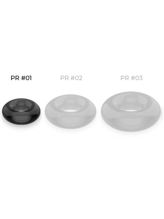 Powering Super Flexible & Resistente Anillo Pene 3.5 cm PR01 - Comprar Anillo silicona pene Powering - Anillos de silicona pene 