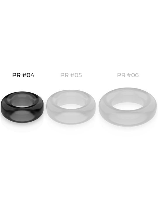 Powering Super Flexible & Resistente Anillo Pene 3.8 cm PR04 - Comprar Anillo silicona pene Powering - Anillos de silicona pene 