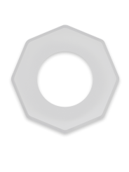Powering Super Flexible & Resistente Anillo Pene 5 cm PR10 - Comprar Anillo silicona pene Powering - Anillos de silicona pene (2