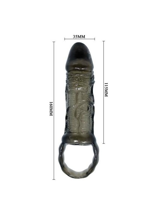 Baile Funda Extensora Pene Con Strap Para Testículos 11.5 cm - Comprar Funda pene Baile - Fundas de pene (4)