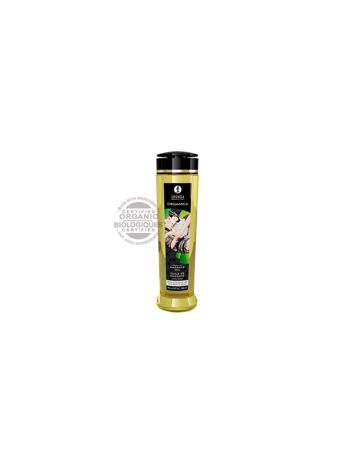 Shunga Aceite Comestible De Masaje Erótico Orgánica 240 ml - Comprar Aceite masaje erótico Shunga - Aceites corporales eróticos 