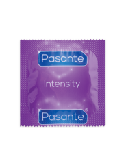 Pasante Puntos & Estrías Intensity - Comprar Condones textura Pasante - Preservativos texturizados (2)