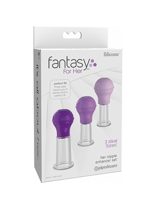 Fantasy For Her Kit Succionadores De Pezones - Comprar Succionador pezones Fantasy For Her - Succionadores de pezones (2)