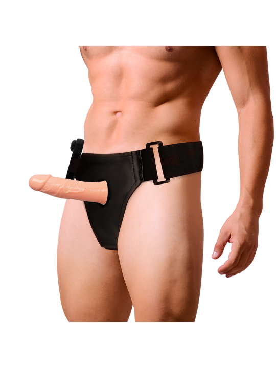 Harness Attraction Arnés Hueco Gregory Con Vibrador 16.5 X 4.3 cm - Comprar Arnés hueco sexual Harness Attraction - Arneses sexu