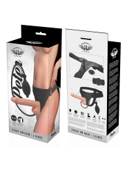 Harness Attraction Arnés Peter Con Pene Hinchable 18 X 3.5 cm - Comprar Arnés dildo sexual Harness Attraction - Arneses sexuales