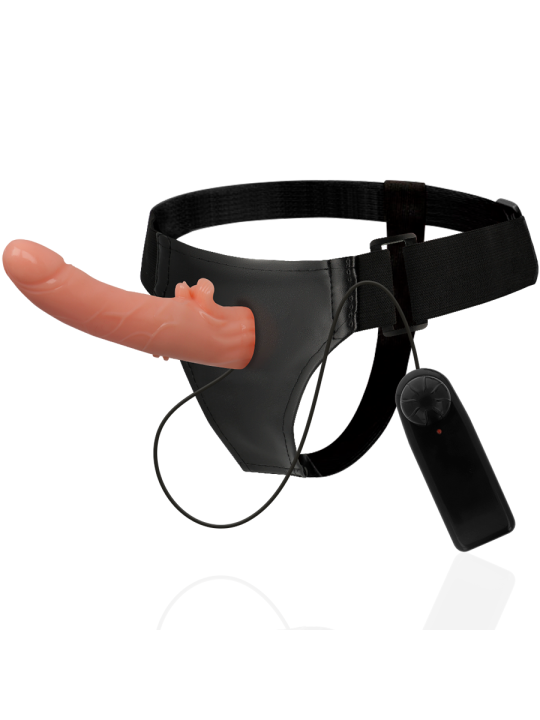 Harness Attraction Arnés Vibrador Héctor 20 X 3.5 cm - Comprar Arnés dildo sexual Harness Attraction - Arneses sexuales (1)