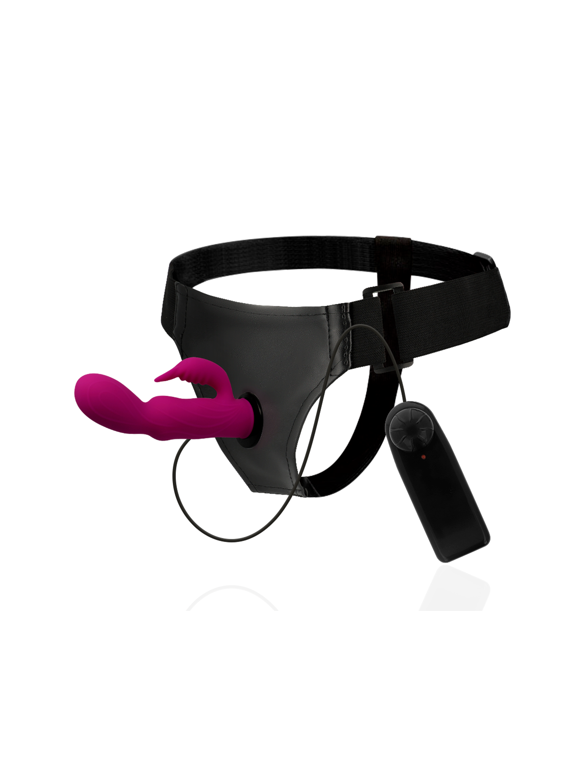 Harness Attraction Arnés Vibrador Rabbit Vincent 15 X 4 cm - Comprar Arnés dildo sexual Harness Attraction - Arneses sexuales (1