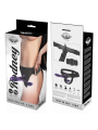 Harness Attraction Rodney Doble Penetración Vibrador 18 X 3.5 cm - Comprar Arnés doble sexual Harness Attraction - Arneses sexua