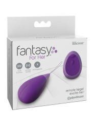 Fantasy For Her Huevo-Masajeador Control Remoto Excite-Her - Comprar Huevo vibrador Fantasy For Her - Huevos vibradores (3)