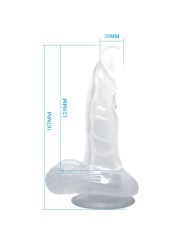 Baile Dildos Realístico Con Ventosa & Testículos - Comprar Dildo realista Baile - Dildos sin vibración (6)