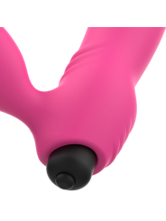 Ohmama Bix Vibrador Doble Estimulación Xmas Edition Rosa - Comprar Conejito vibrador Ohmama - Conejito rampante (5)