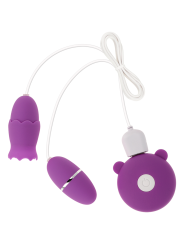 Ohmama Estimulador Doble 10 Modos Vibración - Comprar Huevo vibrador Ohmama - Huevos vibradores (1)