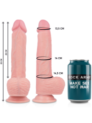 Rockarmy Hawk Rotador & Vibrador 22 cm - Comprar Vibrador realista Rock Army - Vibradores realísticos (5)