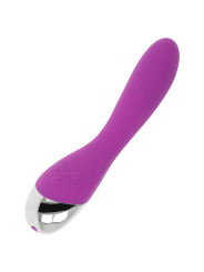 Ohmama Vibrador 6 Modos & 6 Velocidades Lila 20.5 cm - Comprar Vibrador clásico Ohmama - Vibradores clásicos (2)