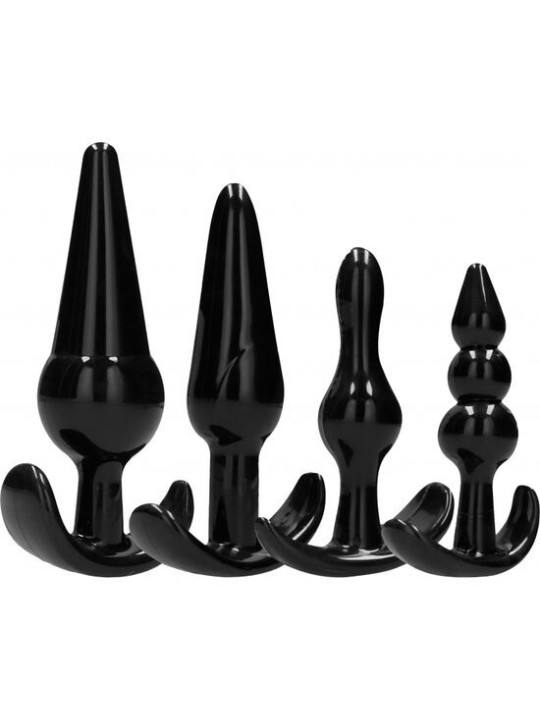 Addicted Toys Set 4 Plugs Anales - Comprar Plug anal Addicted Toys - Plugs anales (1)