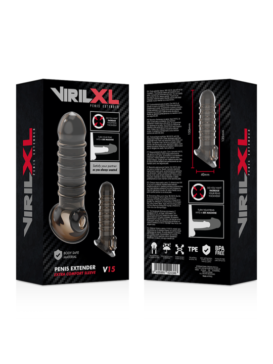 Virilxl Extensión & Funda De Pene V15 - Comprar Funda pene Virilxl - Fundas de pene (5)