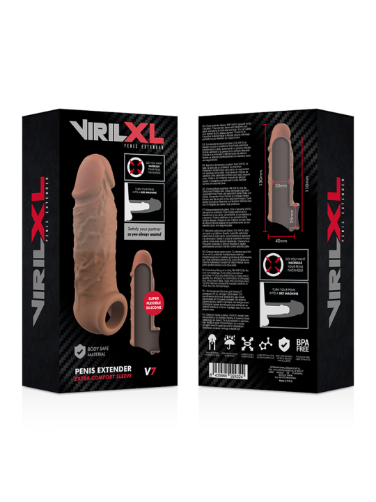 Virilxl Extensión De Pene Liquid Silicone V7 - Comprar Funda pene Virilxl - Fundas de pene (5)