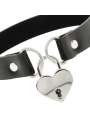 Coquette Collar Cuero Vegano Accesorio Corazón Con Llave - Comprar Collar BDSM Coquette - Collares BDSM (3)