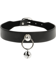 Coquette Collar Cuero Vegano Accesorio Woman Cascabel - Comprar Collar BDSM Coquette - Collares BDSM (2)