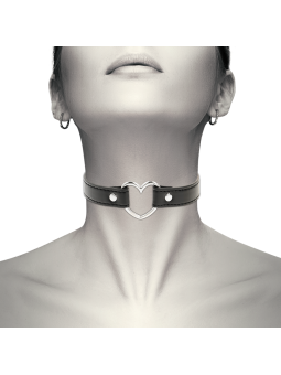 Coquette Collar Cuero Vegano Accesorio Woman Corazón - Comprar Collar BDSM Coquette - Collares BDSM (1)