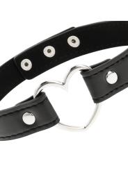 Coquette Collar Cuero Vegano Accesorio Woman Corazón - Comprar Collar BDSM Coquette - Collares BDSM (3)