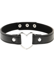 Coquette Collar Cuero Vegano Accesorio Woman Corazón - Comprar Collar BDSM Coquette - Collares BDSM (2)