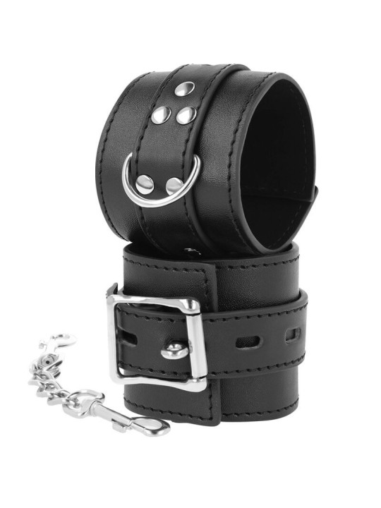 Dark Ness Esposas Leather Negro - Comprar Esposas sexuales Darkness - Esposas eróticas (1)