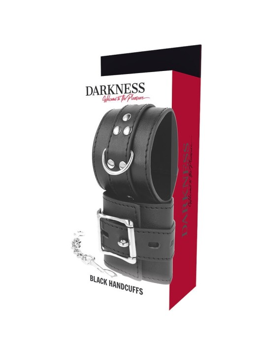 Dark Ness Esposas Leather Negro - Comprar Esposas sexuales Darkness - Esposas eróticas (4)