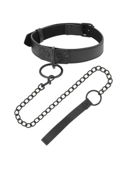 Darkness Collar Con Cadena Negro - Comprar Collar BDSM Darkness - Collares BDSM (1)