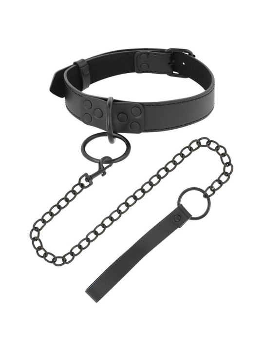 Darkness Collar Con Cadena Negro - Comprar Collar BDSM Darkness - Collares BDSM (1)