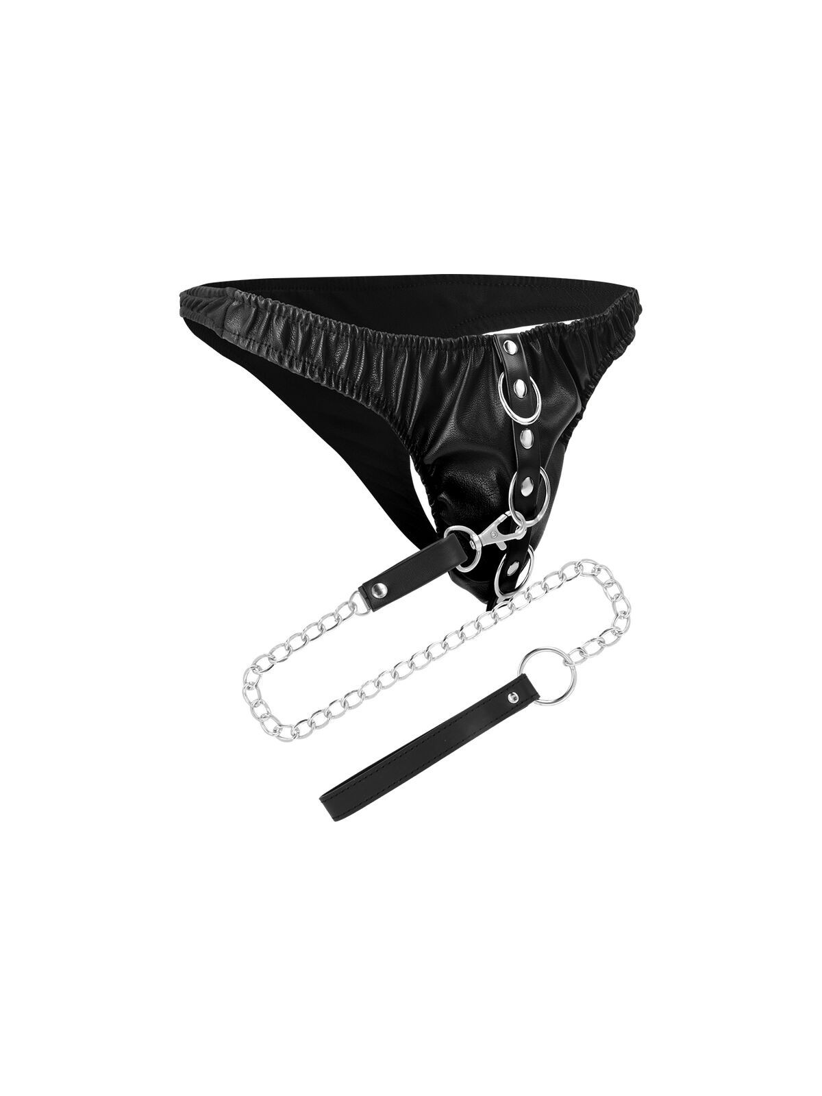 Darkness Tanga De Sumisión Con Cadena Metal - Comprar Accesorio BDSM Darkness - Accesorios BDSM (1)