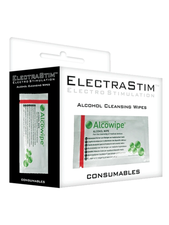 Electrastim Toallitas Esterilizadoras Pack 10 Unidades - Comprar Limpiador juguetes Electrastim - Limpiadores de juguetes sexual