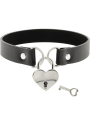 Coquette Collar Cuero Vegano Accesorio Corazón Con Llave - Comprar Collar BDSM Coquette - Collares BDSM (2)