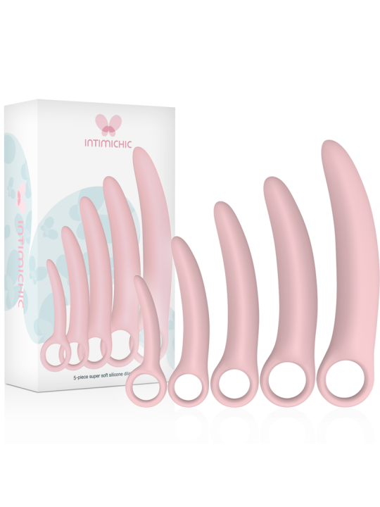 Intimichic Set 5 Piezas Dilatador Silicona - Comprar Dilatador vaginal Intimichic - Dilatadores vaginales (4)