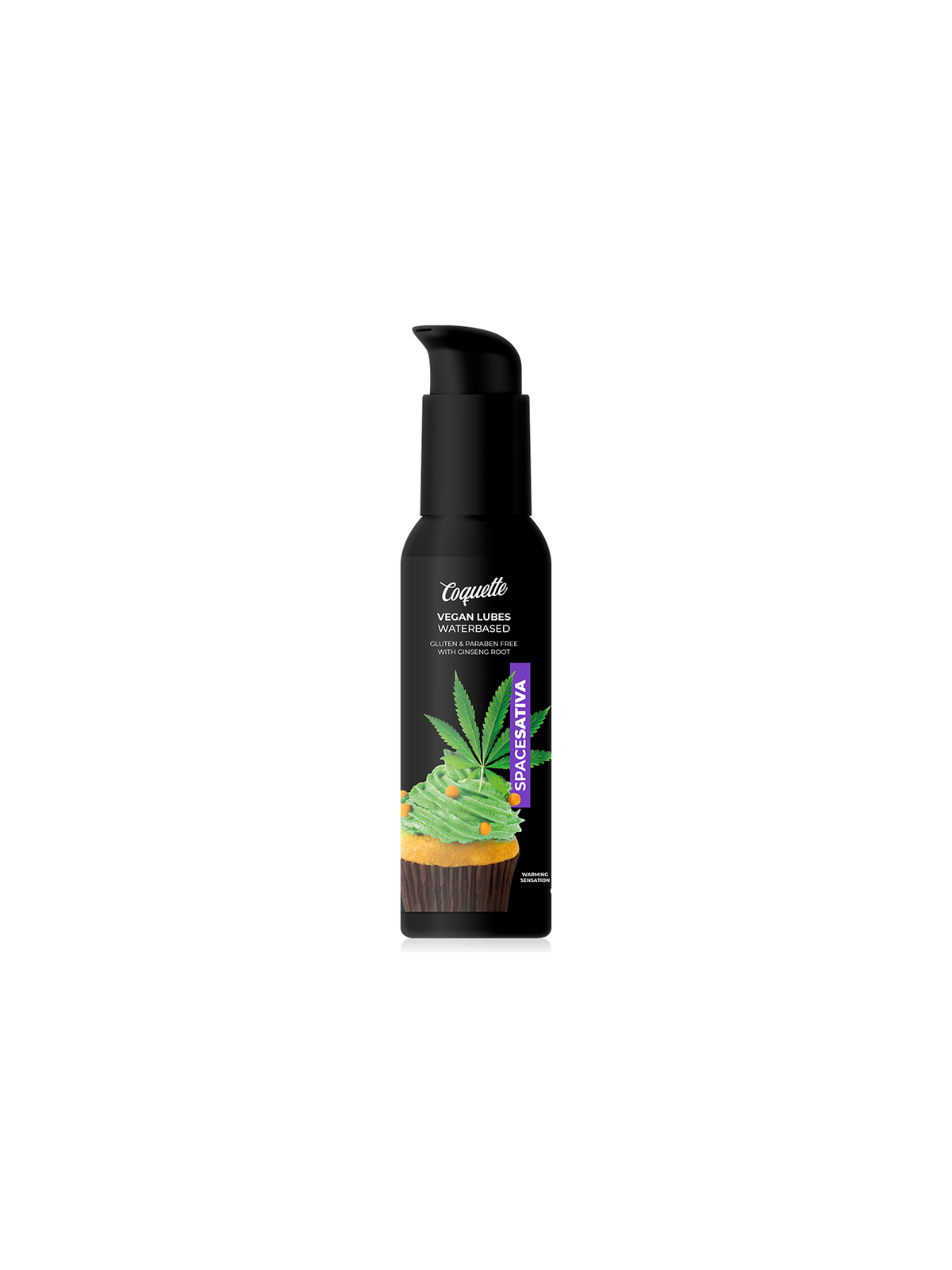 Coquette Premium Experience Lubricante Calor Space Sativa 100 ml - Comprar Gel aceite cannabis Coquette - Lubricantes veganos (1